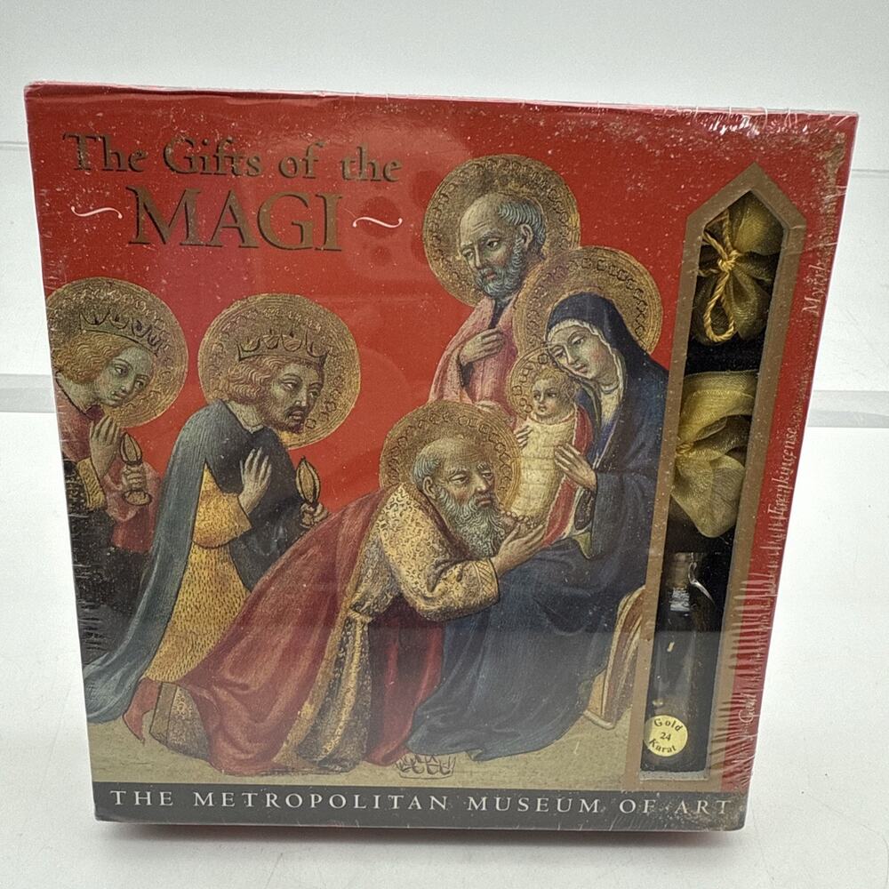 Gifts of the Magi Book w/24K Gold Frankincense Myrrh Metropolitan Museum of Art